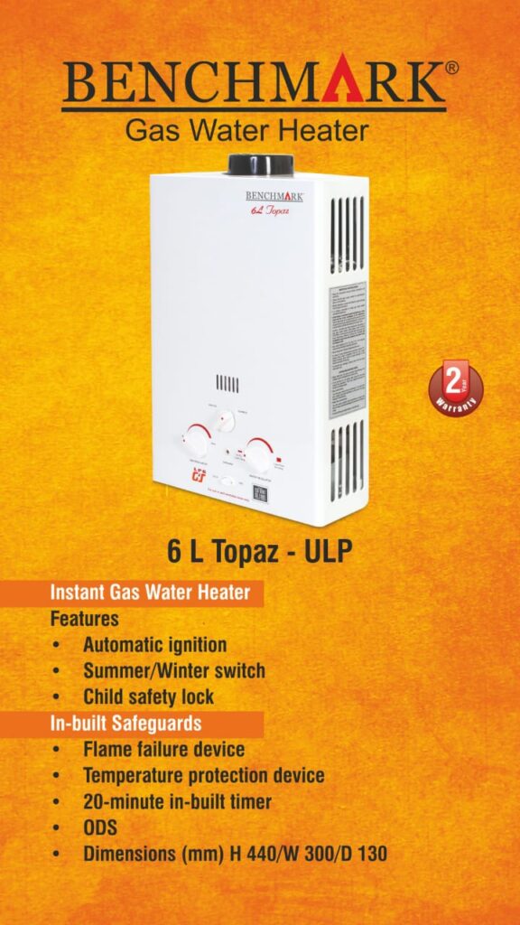 Benchmark 6L Supreme Electric Water Heater – Lokmanya India